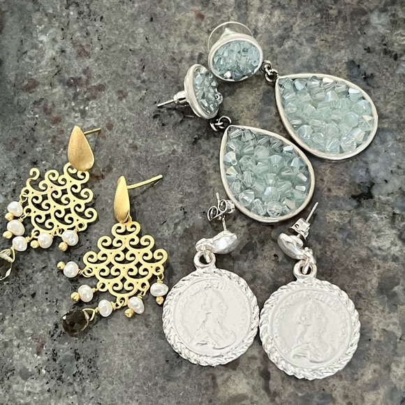 Bundle #3 Boho Earrings - Picture 1 of 14